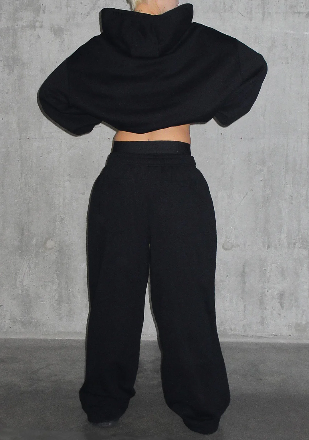 Nth ACTIVE OVERSIZED SWEATPANTS BLACK - Image 6