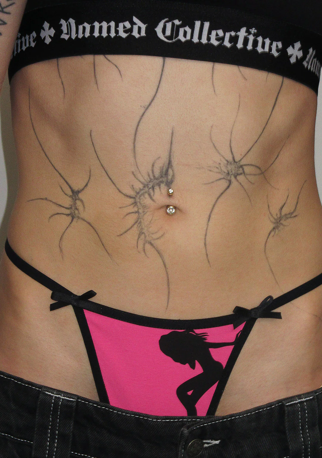 RISK SILHOUETTE THONG HOT PINK - Image 2